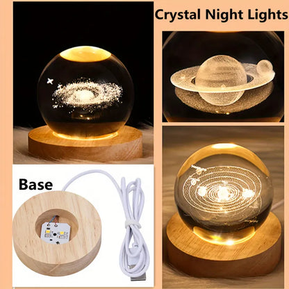 3D Crystal Ball Lamp